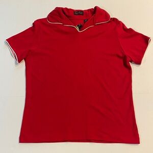 Ultra Club XLarge Womens Cotton Polo Top Pullover Shirt New D36
